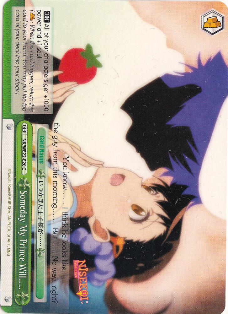 Someday My Prince Will…… - [NISEKOI Extra Booster] | Gear Gaming Fayetteville