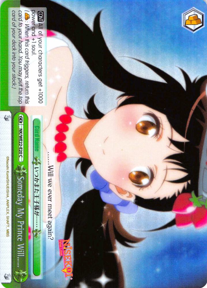 Someday My Prince Will……(Parallel Foil) - [NISEKOI Extra Booster] | Gear Gaming Fayetteville