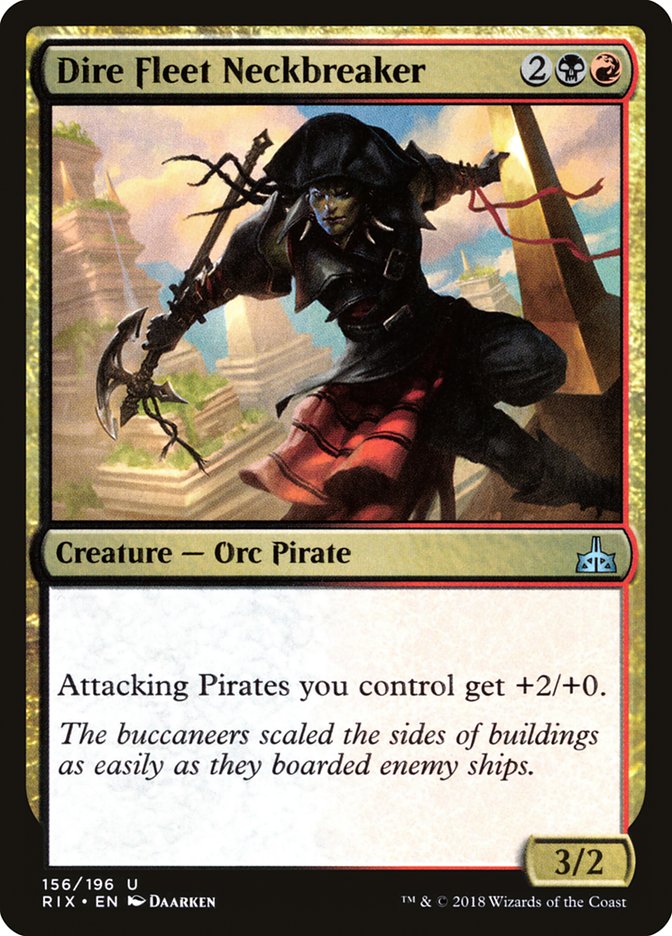 Dire Fleet Neckbreaker [Rivals of Ixalan] | Gear Gaming Fayetteville