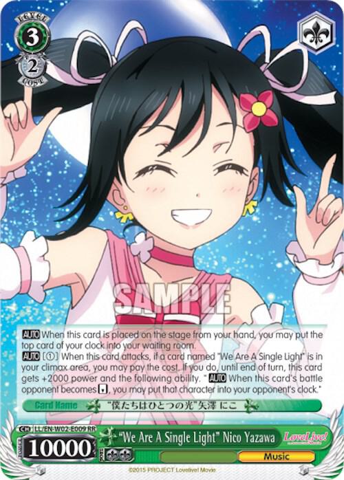 "We Are A Single Light" Nico Yazawa - [Love Live! DX Vol.2] | Gear Gaming Fayetteville