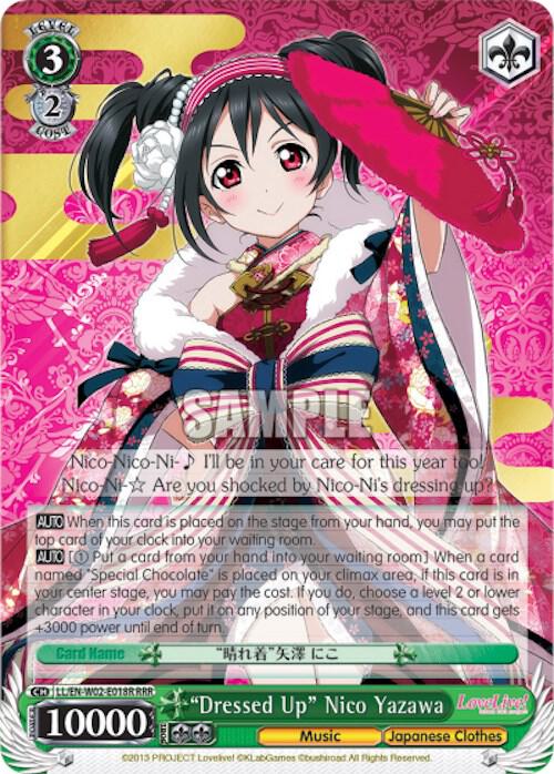 "Dressed Up" Nico Yazawa (RRR) - [Love Live! DX Vol.2] | Gear Gaming Fayetteville