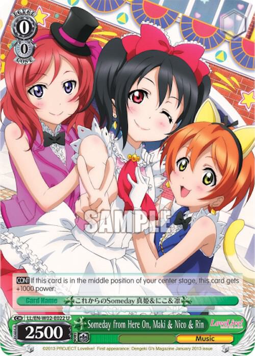 Someday from Here On, Maki & Nico & Rin - [Love Live! DX Vol.2] | Gear Gaming Fayetteville
