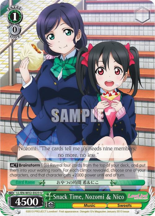 Snack Time, Nozomi & Nico - [Love Live! DX Vol.2] | Gear Gaming Fayetteville