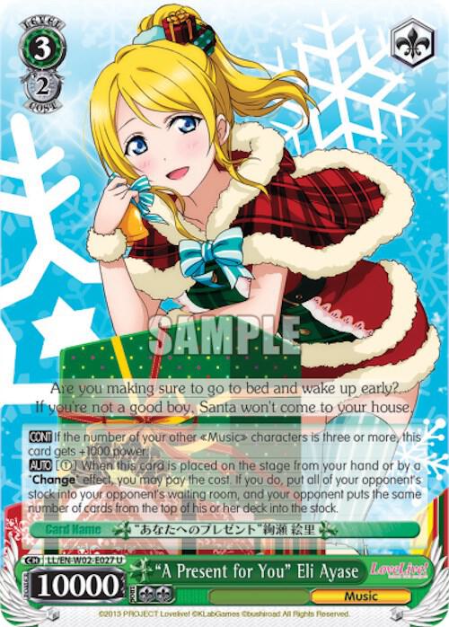 "A Present for You" Eli Ayase - [Love Live! DX Vol.2] | Gear Gaming Fayetteville
