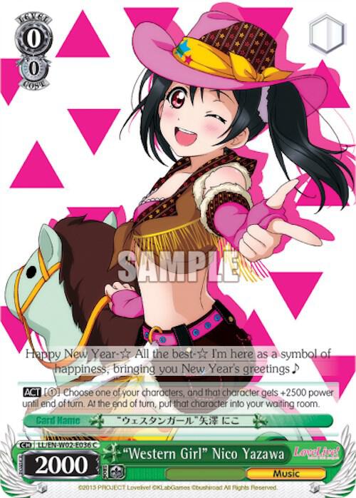 "Western Girl" Nico Yazawa - [Love Live! DX Vol.2] | Gear Gaming Fayetteville