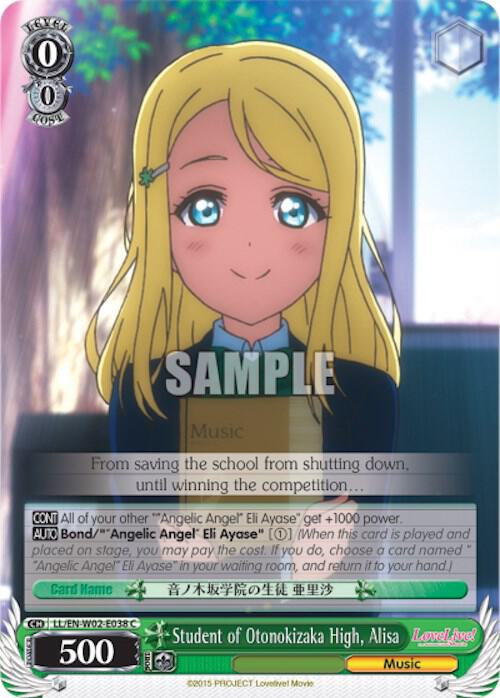 Student of Otonokizaka High, Alisa - [Love Live! DX Vol.2] | Gear Gaming Fayetteville