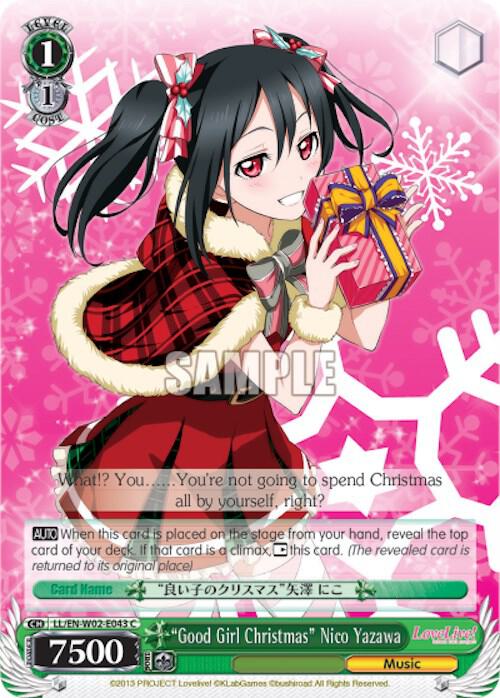 "Good Girl Christmas" Nico Yazawa - [Love Live! DX Vol.2] | Gear Gaming Fayetteville