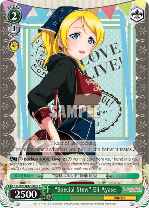 "Special Stew" Eli Ayase - [Love Live! DX Vol.2] | Gear Gaming Fayetteville