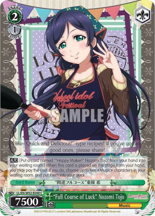 "Full Course of Luck" Nozomi Tojo - [Love Live! DX Vol.2] | Gear Gaming Fayetteville