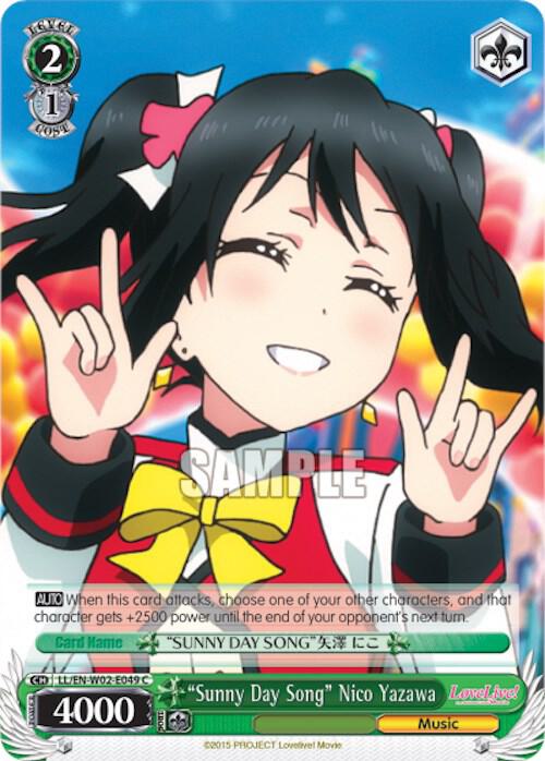 "Sunny Day Song" Nico Yazawa - [Love Live! DX Vol.2] | Gear Gaming Fayetteville