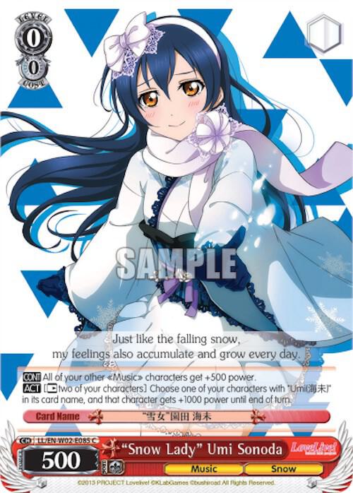 "Snow Lady" Umi Sonoda - [Love Live! DX Vol.2] | Gear Gaming Fayetteville