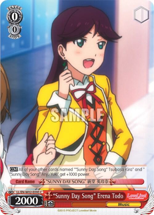 "Sunny Day Song" Erena Todo - [Love Live! DX Vol.2] | Gear Gaming Fayetteville