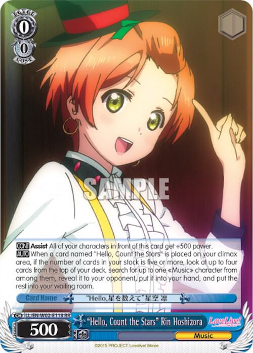 "Hello, Count the Stars" Rin Hoshizora - [Love Live! DX Vol.2] | Gear Gaming Fayetteville