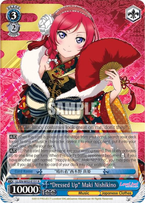 "Dressed Up" Maki Nishikino - [Love Live! DX Vol.2] | Gear Gaming Fayetteville