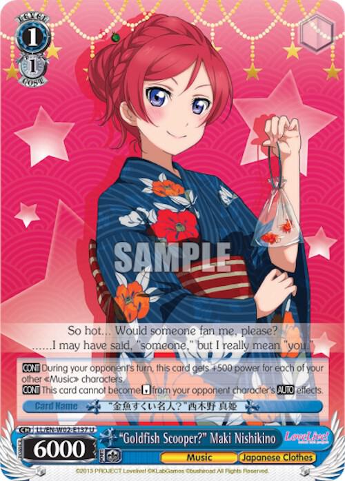 "Goldfish Scooper?" Maki Nishikino - [Love Live! DX Vol.2] | Gear Gaming Fayetteville