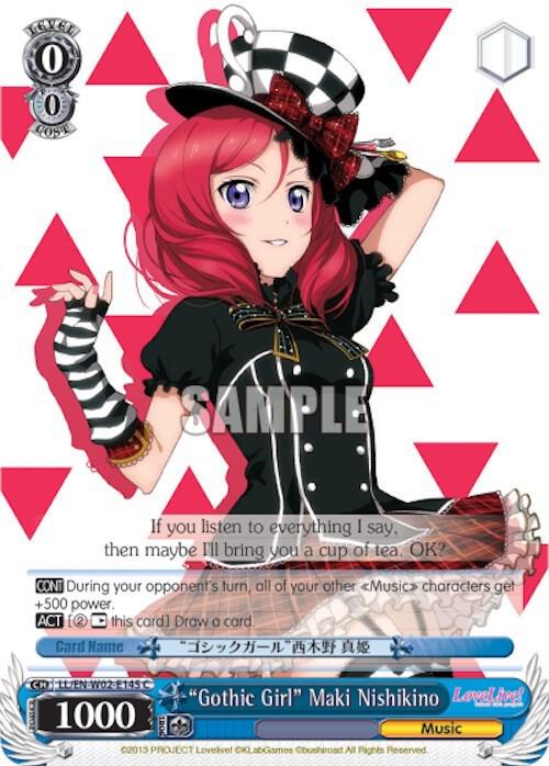 "Gothic Girl" Maki Nishikino - [Love Live! DX Vol.2] | Gear Gaming Fayetteville