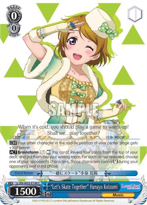 "Let's Skate Together" Hanayo Koizumi - [Love Live! DX Vol.2] | Gear Gaming Fayetteville