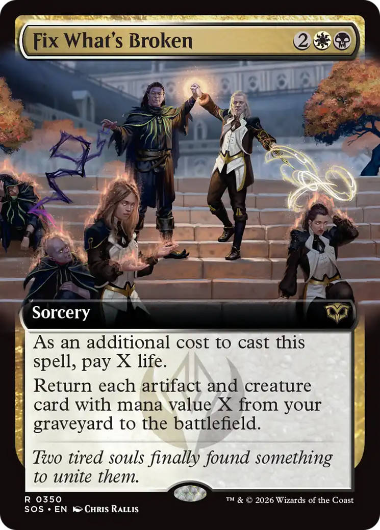 Fix What's Broken (Extended Art) [Secrets of Strixhaven] | Gear Gaming Fayetteville