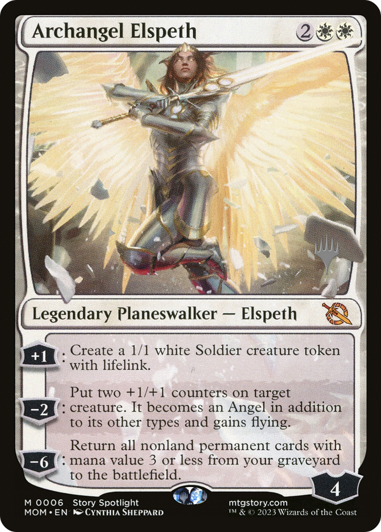 Archangel Elspeth (Promo Pack) [March of the Machine Promos] | Gear Gaming Fayetteville