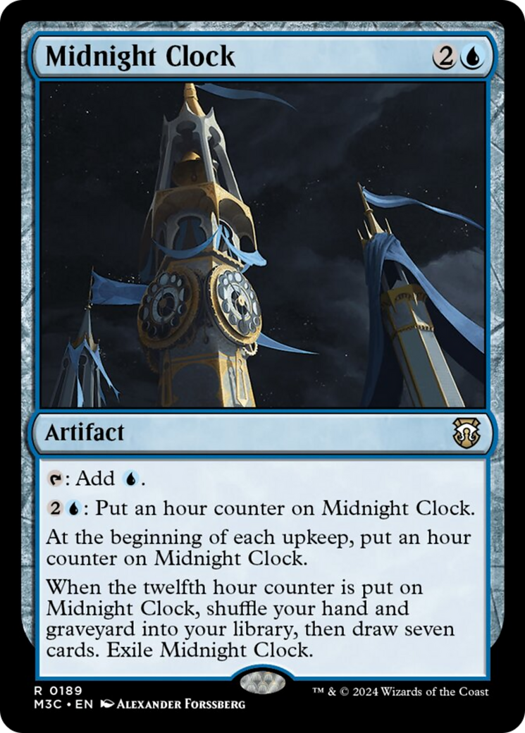 Midnight Clock [Modern Horizons 3 Commander] | Gear Gaming Fayetteville