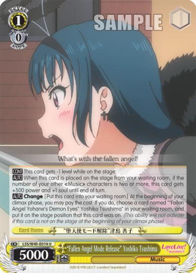 "Fallen Angel Mode Release" Yoshiko Tsushima - [Love Live! Sunshine!!] | Gear Gaming Fayetteville