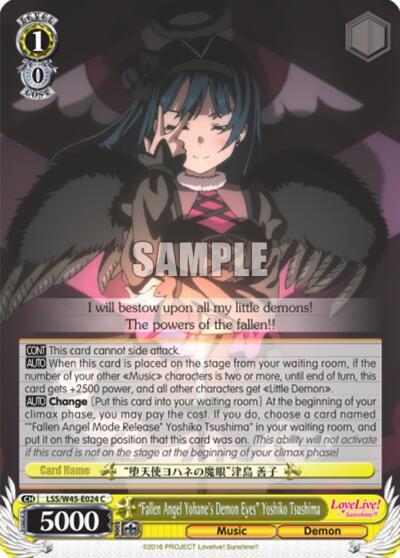 "Fallen Angel Yohane's Demon Eyes" Yoshiko Tsushima - [Love Live! Sunshine!!] | Gear Gaming Fayetteville