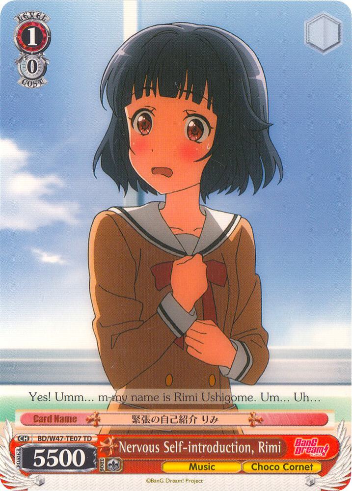 Nervous Self-introduction, Rimi - [BanG Dream!] | Gear Gaming Fayetteville