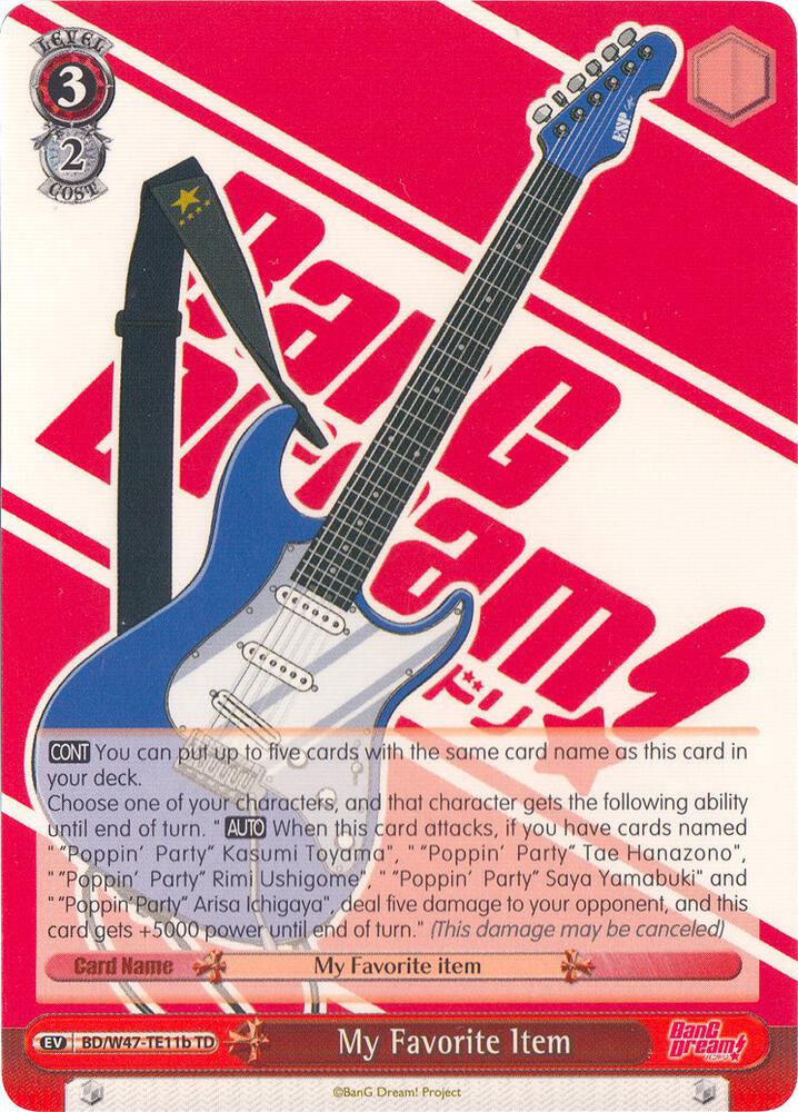 My Favorite Item (B) - [BanG Dream!] | Gear Gaming Fayetteville