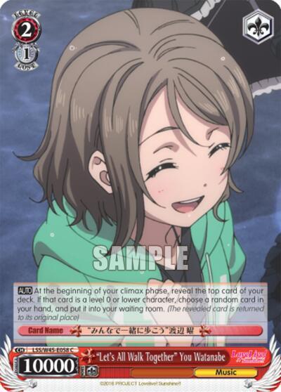 "Let's All Walk Together" You Watanabe - [Love Live! Sunshine!!] | Gear Gaming Fayetteville