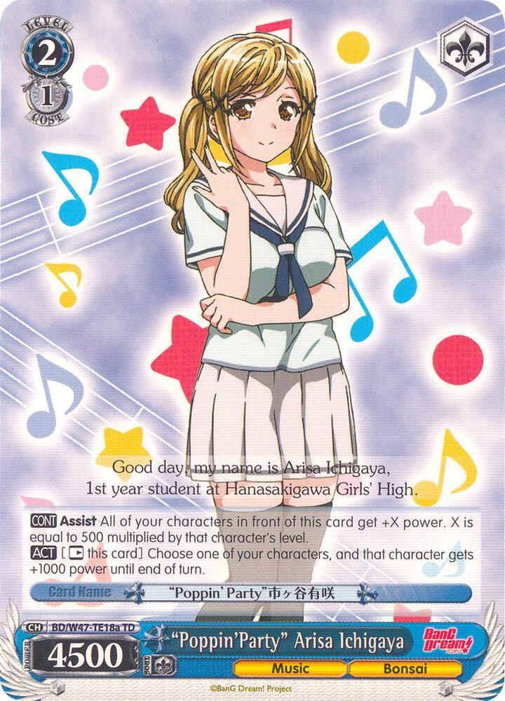 "Poppin'Party" Arisa Ichigaya (A) - [BanG Dream!] | Gear Gaming Fayetteville