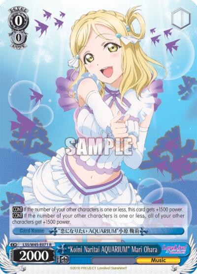 "Koini Naritai AQUARIUM" Mari Ohara - [Love Live! Sunshine!!] | Gear Gaming Fayetteville