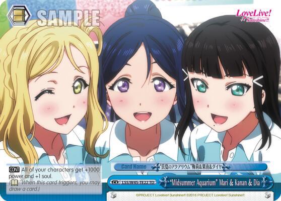 "Midsummer Aquarium" Mari & Kanan & Dia - [Love Live! Sunshine!!] | Gear Gaming Fayetteville