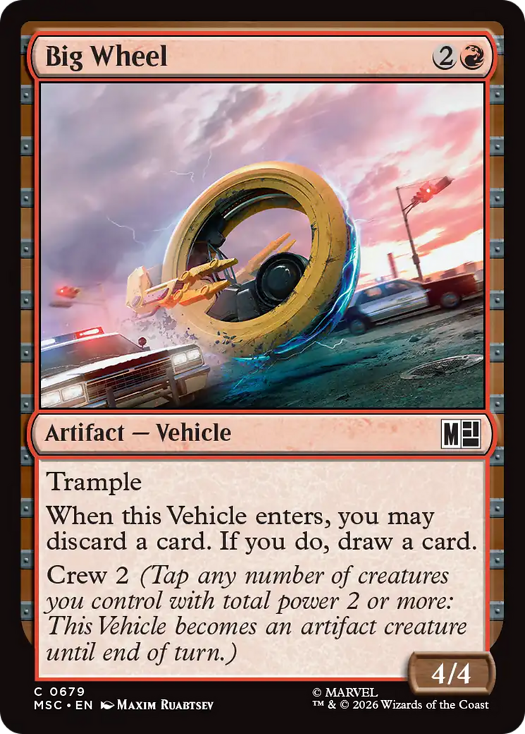 Big Wheel [Marvel Super Heroes Commander] | Gear Gaming Fayetteville