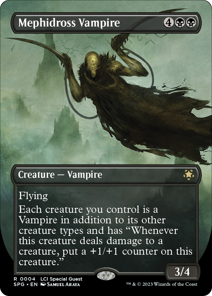 Mephidross Vampire (Borderless) [The Lost Caverns of Ixalan Special Guests] | Gear Gaming Fayetteville