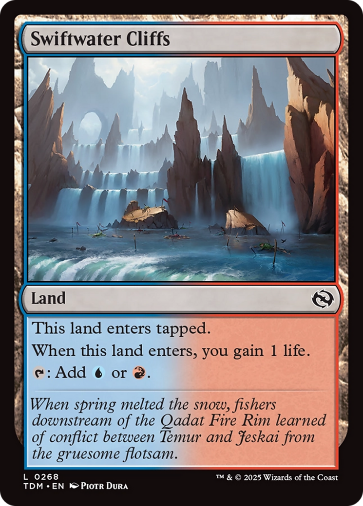 Swiftwater Cliffs [Tarkir: Dragonstorm] | Gear Gaming Fayetteville