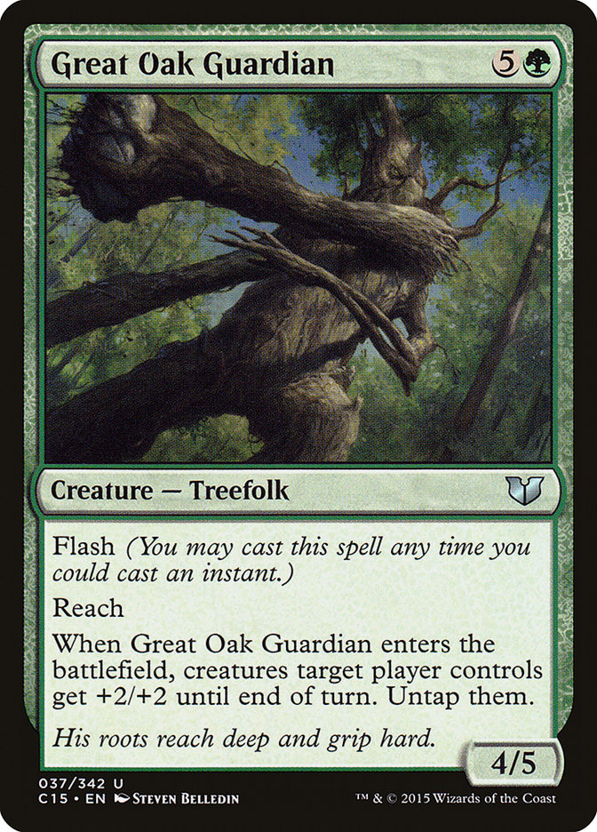 Great Oak Guardian [Commander 2015] | Gear Gaming Fayetteville