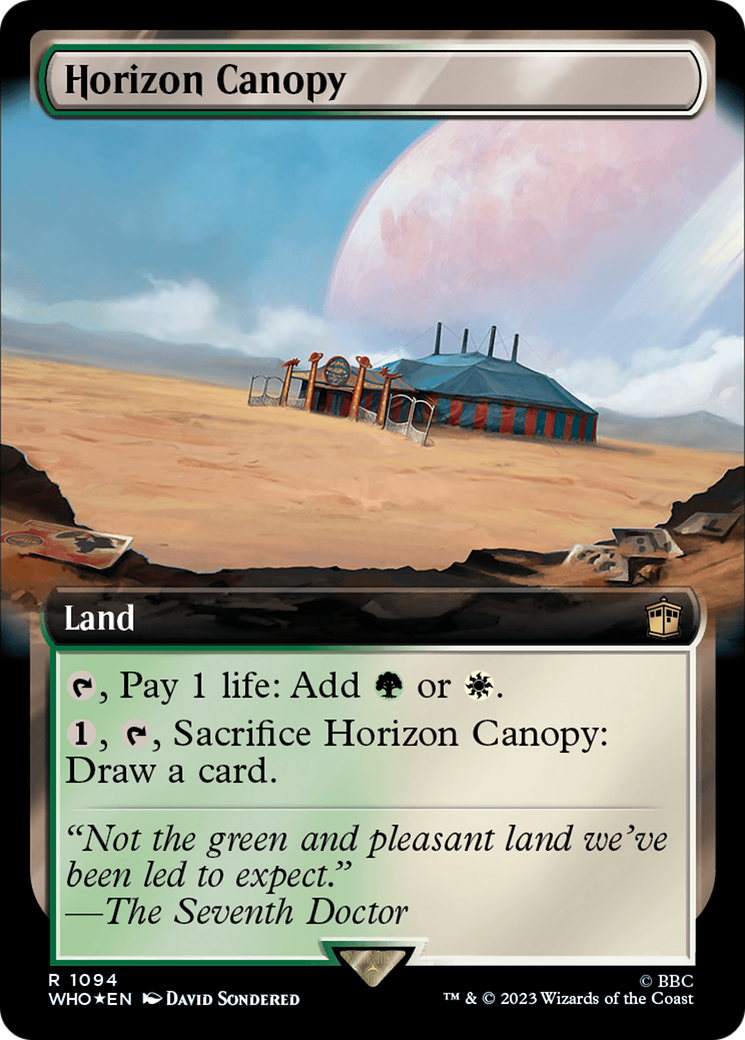 Horizon Canopy (Extended Art) (Surge Foil) [Doctor Who] | Gear Gaming Fayetteville