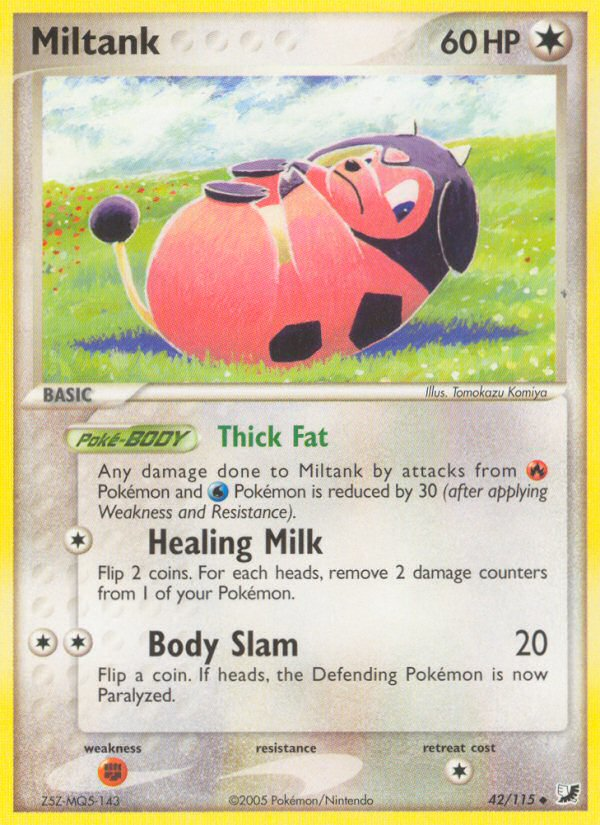 Miltank (42/115) [EX: Unseen Forces] | Gear Gaming Fayetteville