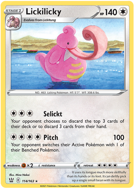 Lickilicky (114/163) [Sword & Shield: Battle Styles] | Gear Gaming Fayetteville