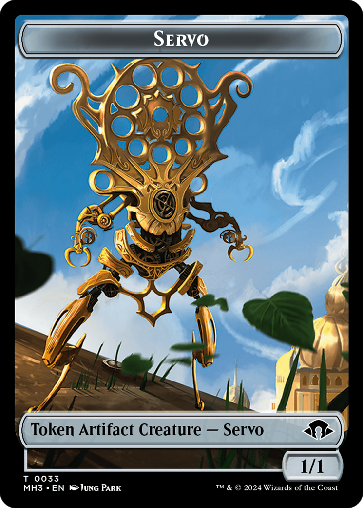 Energy Reserve (Ripple Foil) // Servo Double-Sided Token [Modern Horizons 3 Tokens] | Gear Gaming Fayetteville