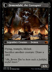 Jerren, Corrupted Bishop // Ormendahl, the Corrupted [Innistrad: Midnight Hunt] | Gear Gaming Fayetteville