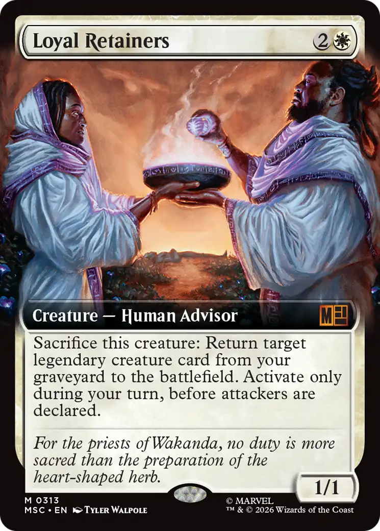 Loyal Retainers (Extended Art) [Marvel Super Heroes Commander] | Gear Gaming Fayetteville