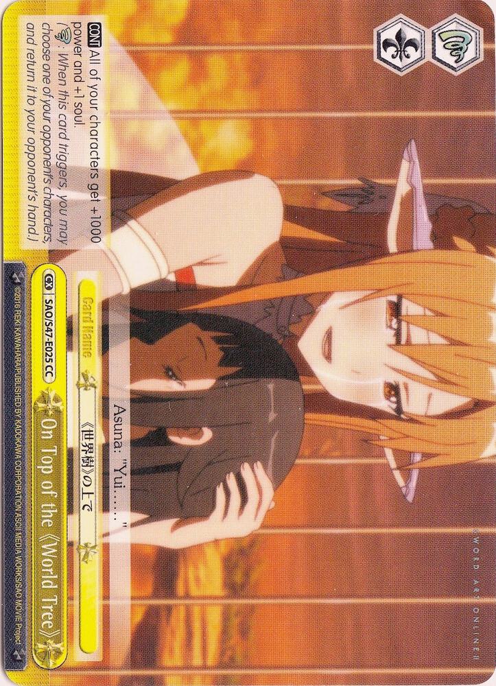 On Top of the World Tree - [Sword Art Online Re: Edit] | Gear Gaming Fayetteville