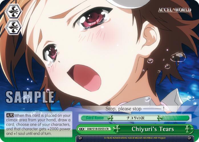 Chiyuri's Tears - [Accel World] | Gear Gaming Fayetteville