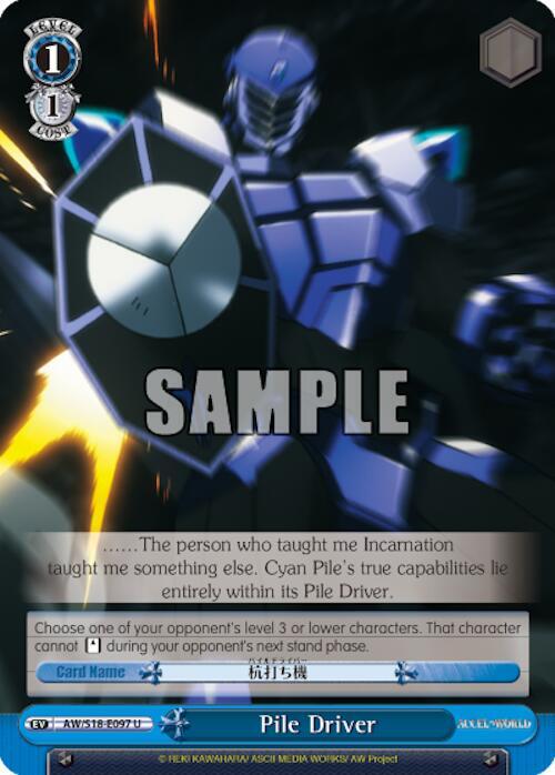 Pile Driver - [Accel World] | Gear Gaming Fayetteville