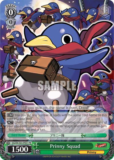 Prinny Squad (Alternate Art Promo) - [Disgaea] | Gear Gaming Fayetteville