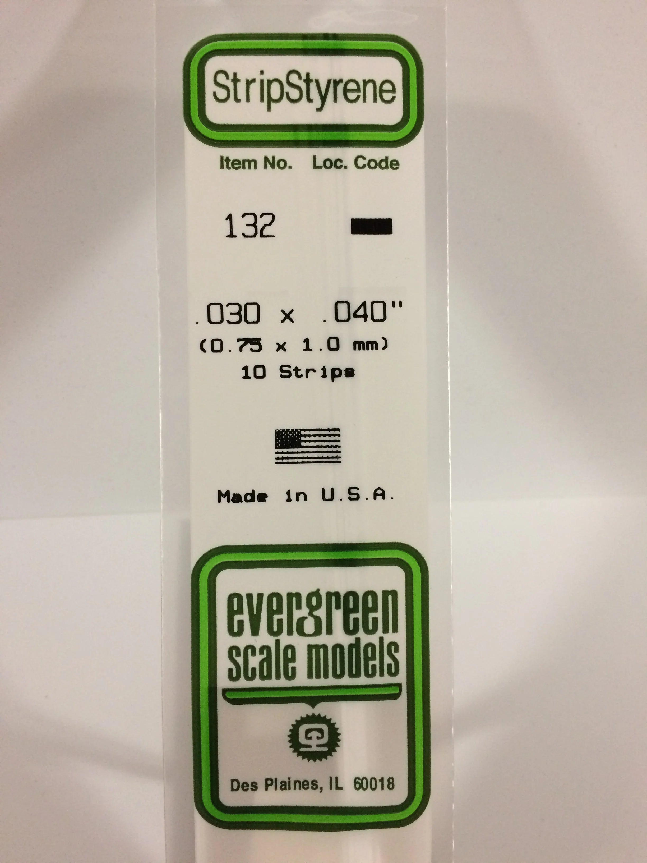 132 - .030" X .040" OPAQUE WHITE POLYSTYRENE STRIP | Gear Gaming Fayetteville