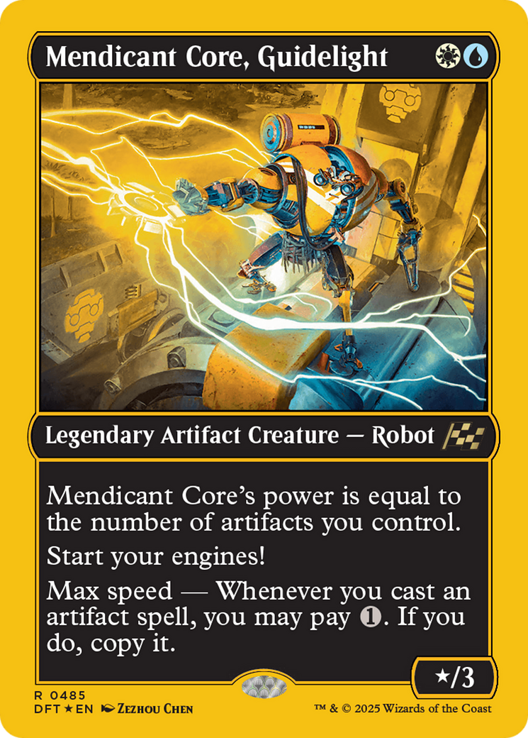 Mendicant Core, Guidelight (First-Place Foil) [Aetherdrift] | Gear Gaming Fayetteville