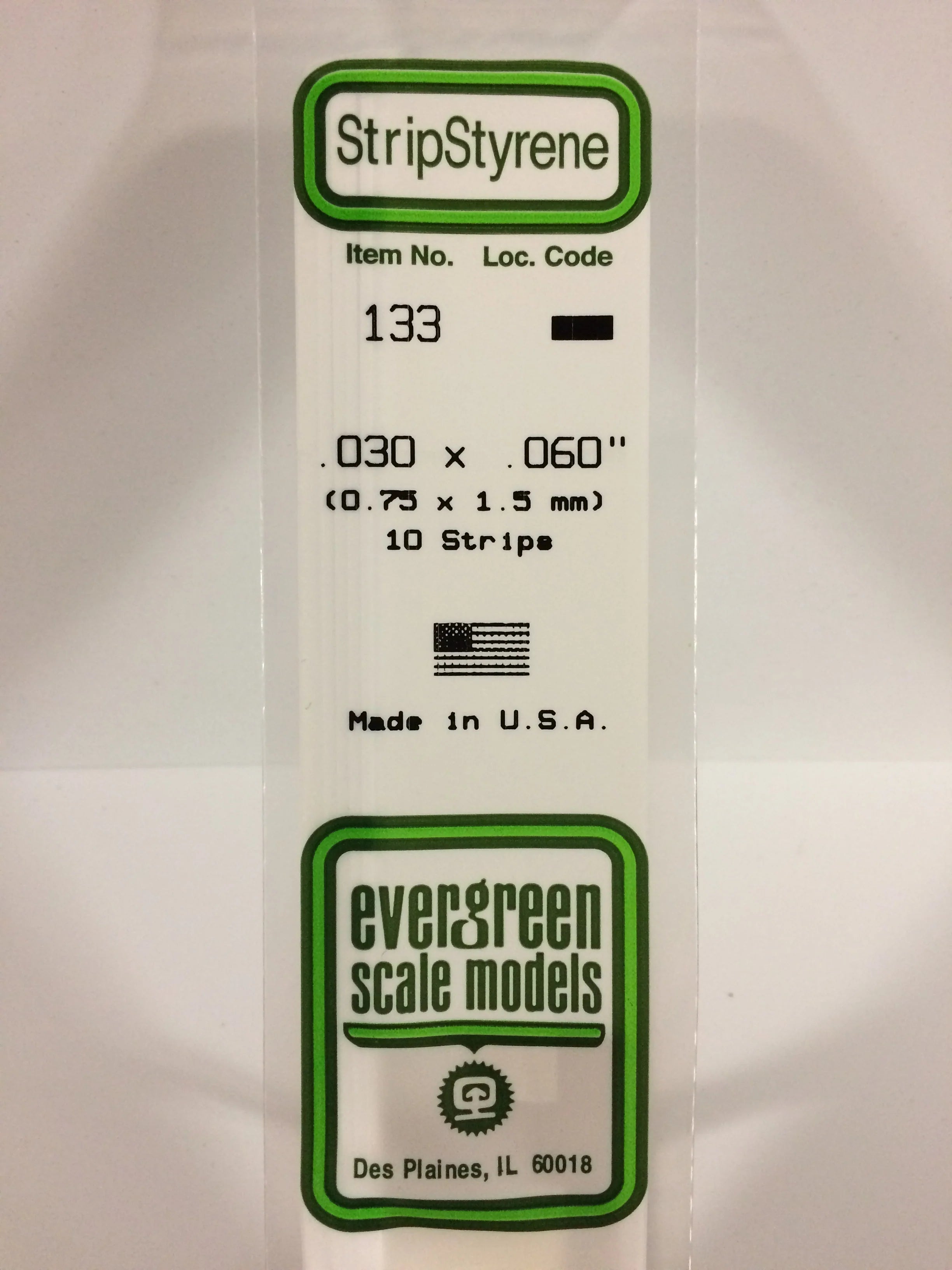 133 - .030" X .060" OPAQUE WHITE POLYSTYRENE STRIP | Gear Gaming Fayetteville