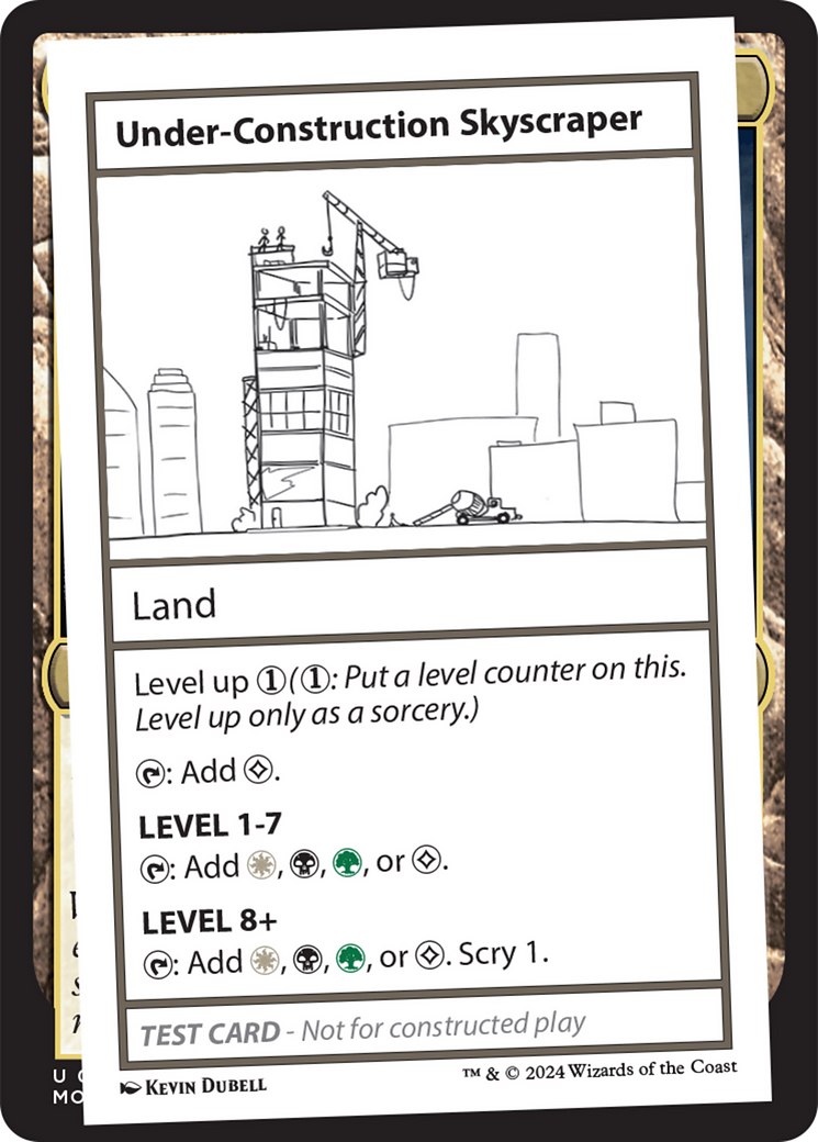 Under-Construction Skyscraper [Mystery Booster 2 Playtest Cards] | Gear Gaming Fayetteville